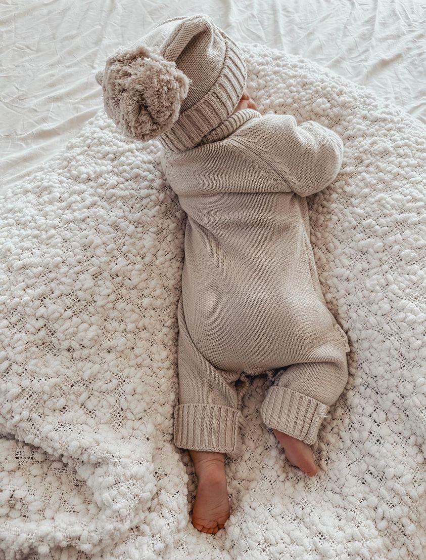 3LC Knitted Beanie | Mushroom
