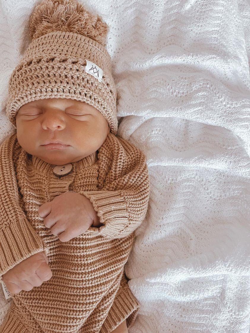 3LC Textured Knit Bodysuit - Coco