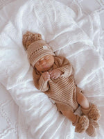 3LC Textured Knit Bodysuit - Oat