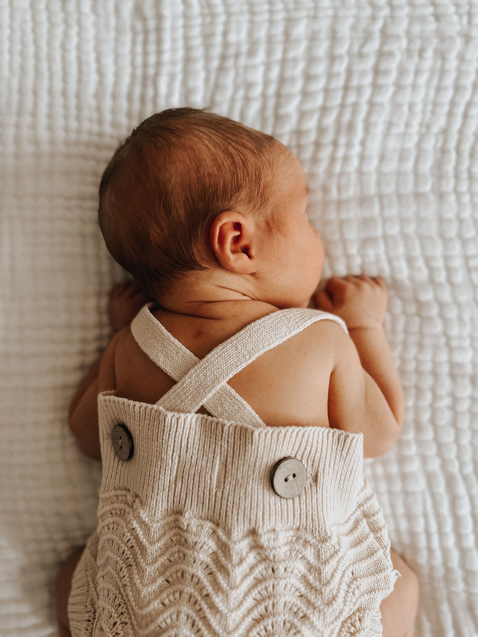 3LC Wave Knit Bodysuit - Ivory