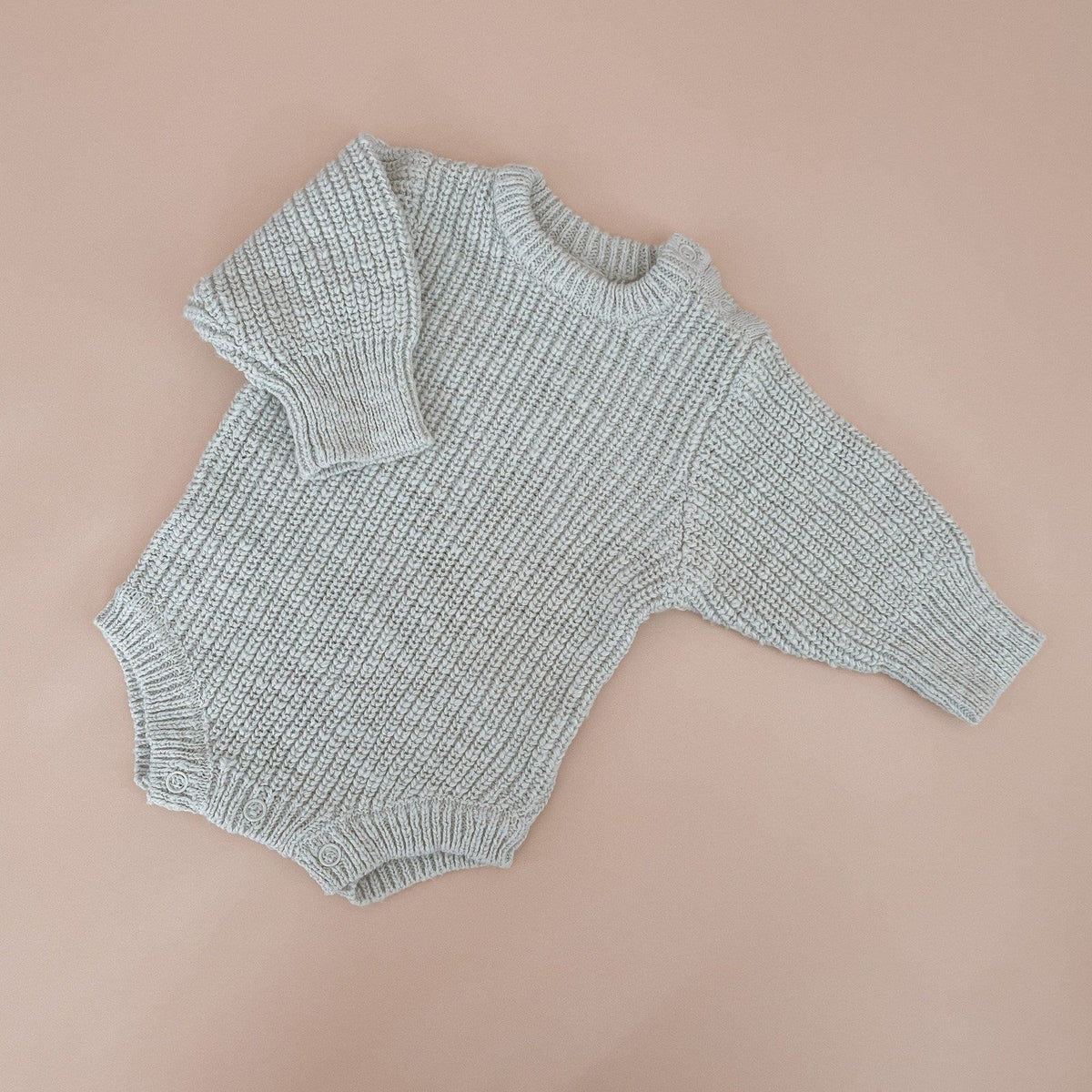 B & P Chunky Knit Romper