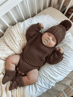 B & S Chunky Knit Sweater - Dark Brown