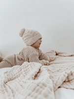 B & S Chunky Knit Sweater - Oat
