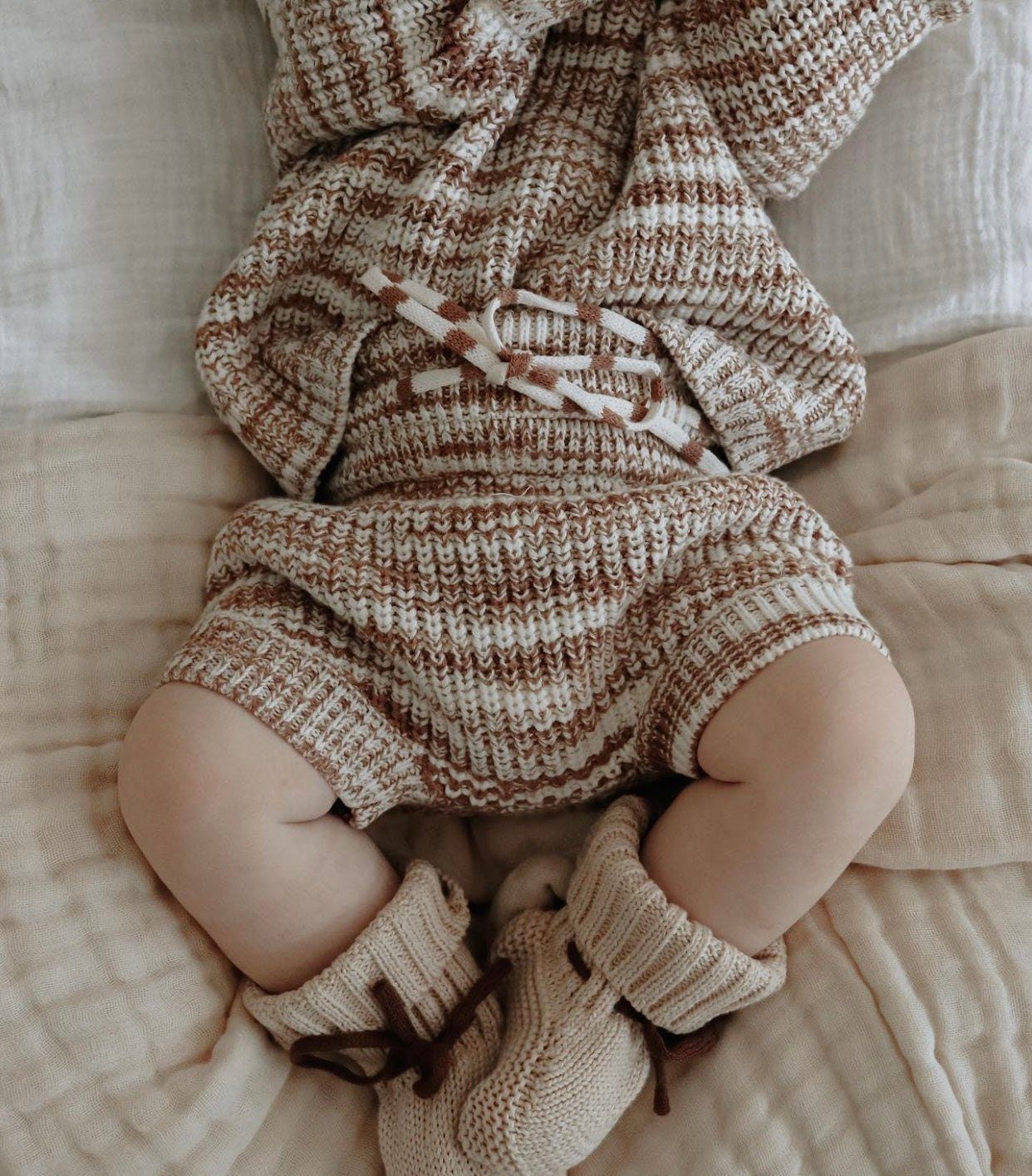 Brush Knit Sweater & Bloomer Set