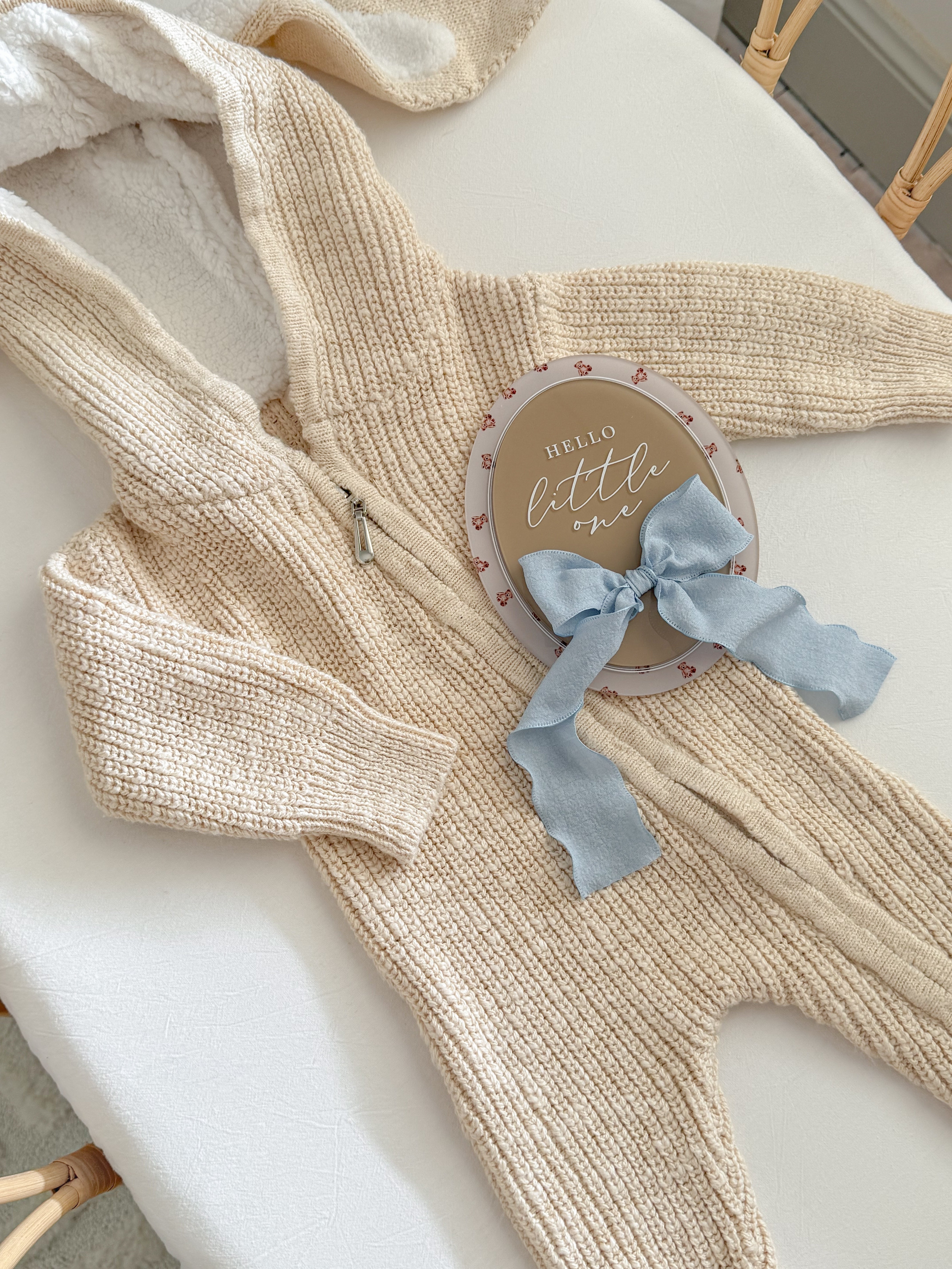 Cottontail Knit Romper