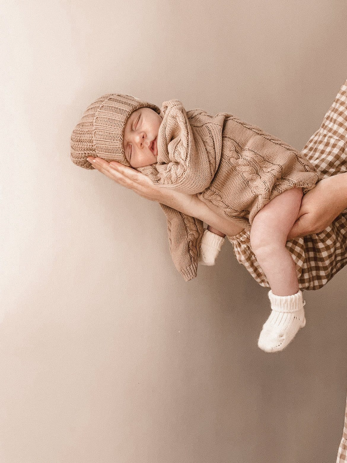 Cable Knit Romper | Acorn