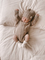 Cable Knit Romper | Acorn