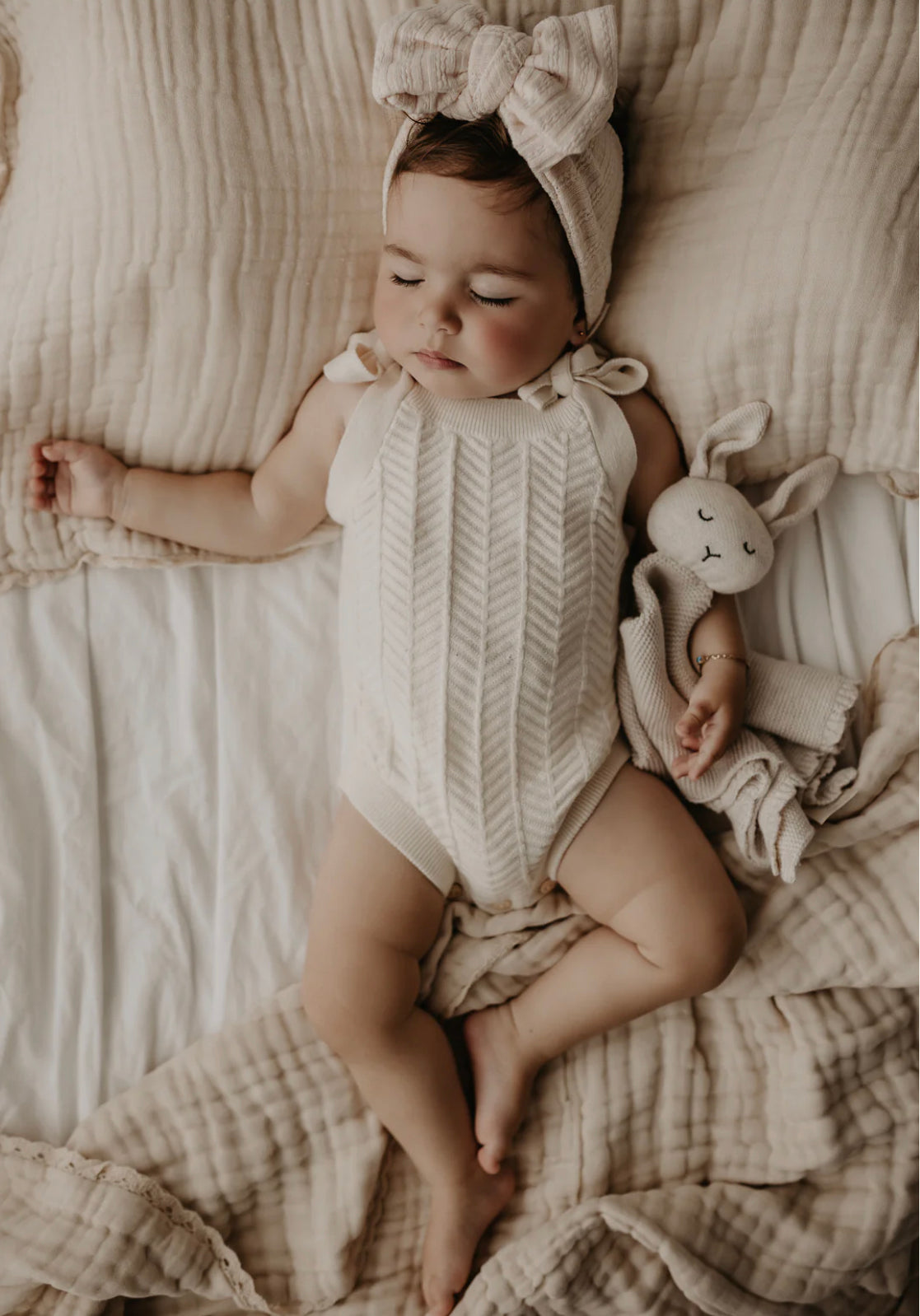 Chevron Tie Up Bodysuit - Olive Tree