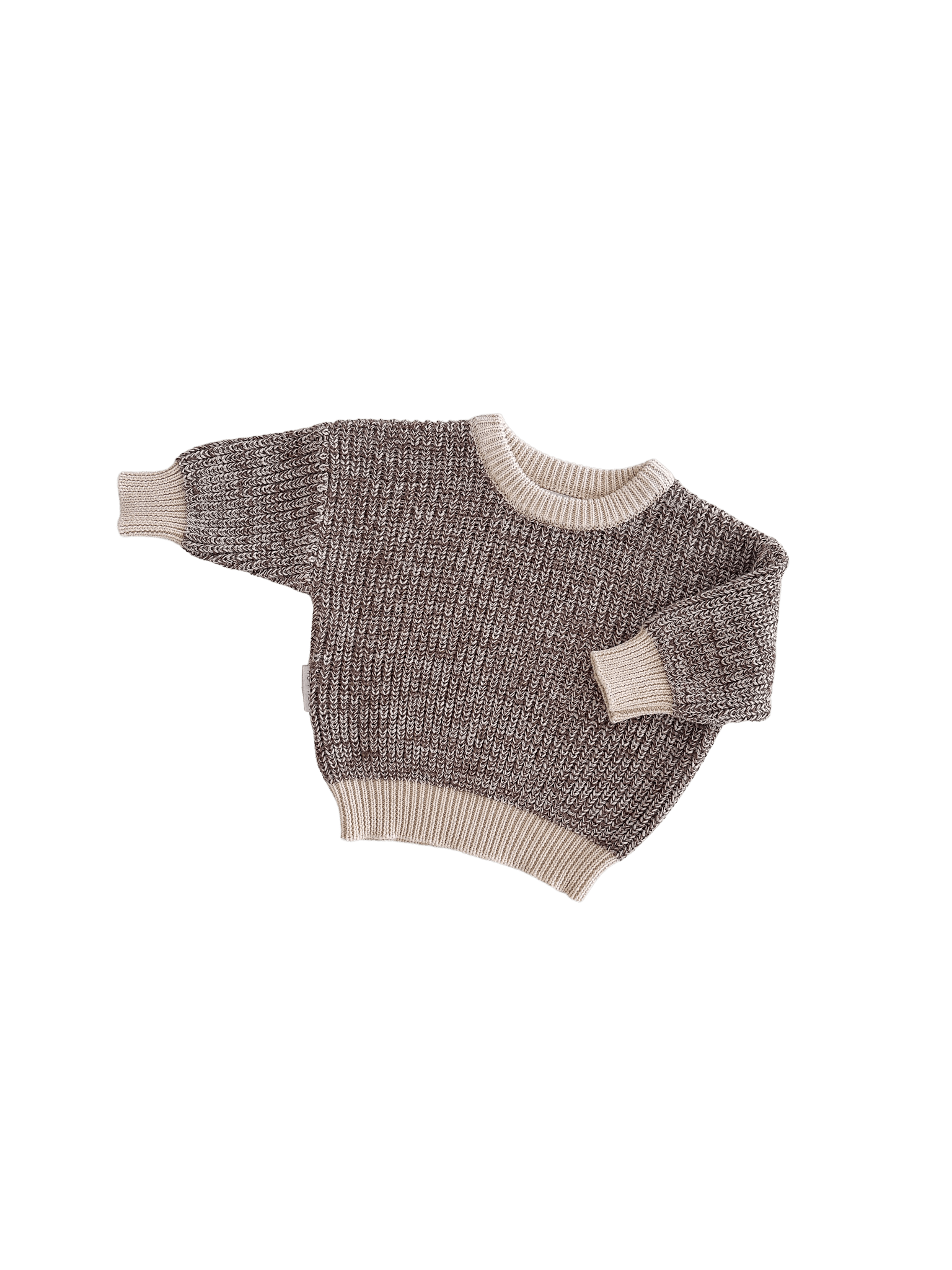 Chunky Knit Sweater - Brownie