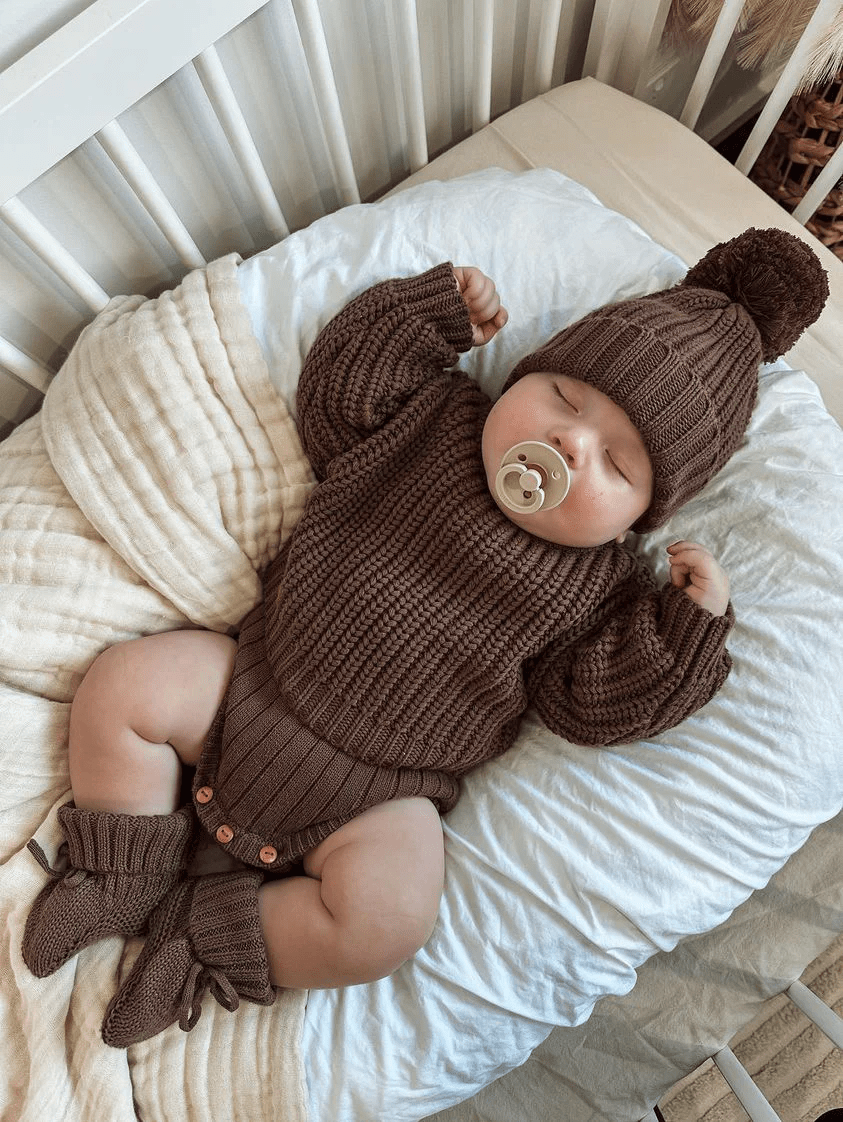 B & S Chunky Knit Sweater - Oat