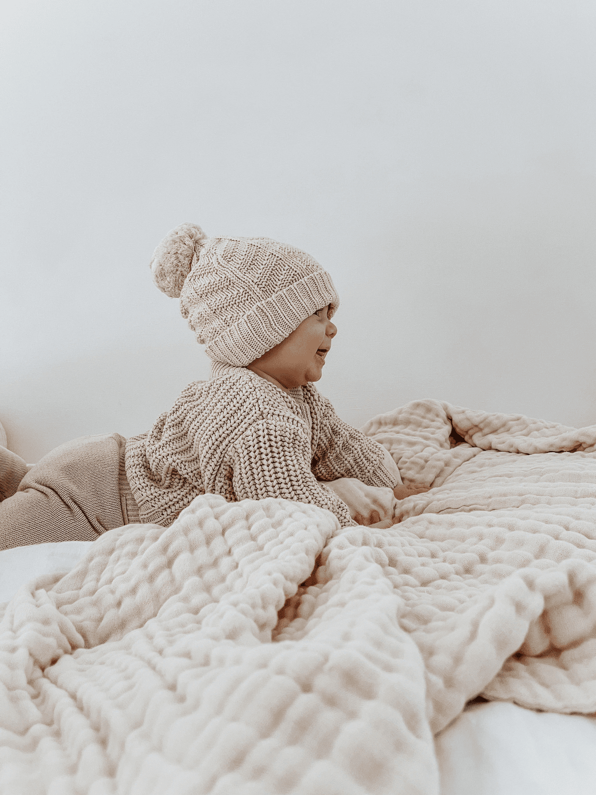 B & S Chunky Knit Sweater - Oat