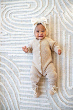 Classic Knit Romper - Textured Shell