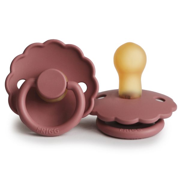 Daisy Pacifier | Powder Blush