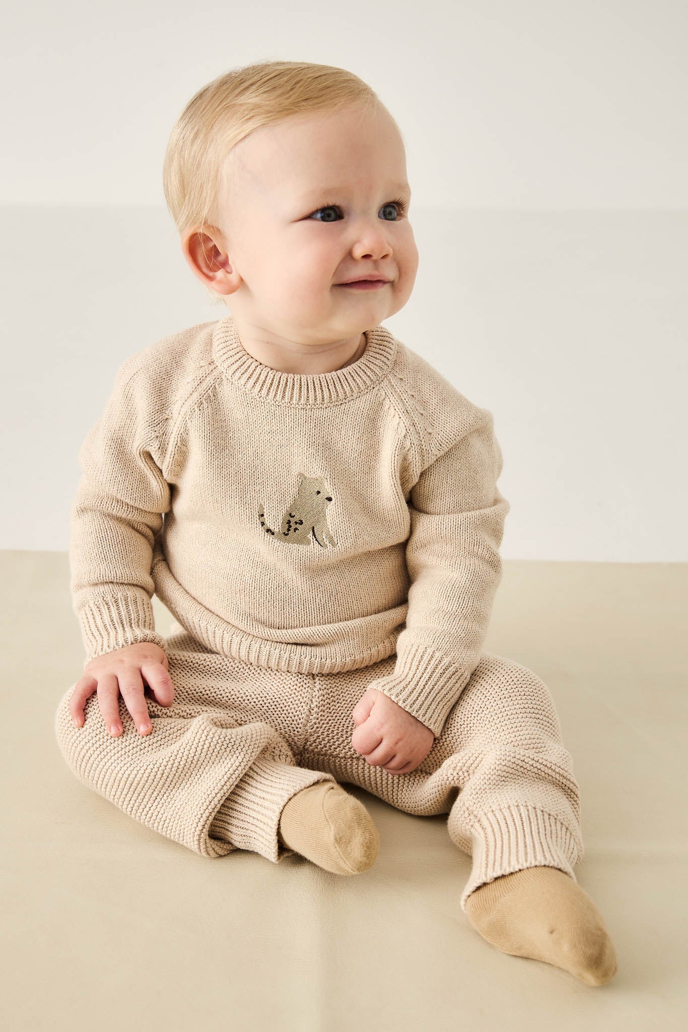 Ethan Pant | Oatmeal Marle