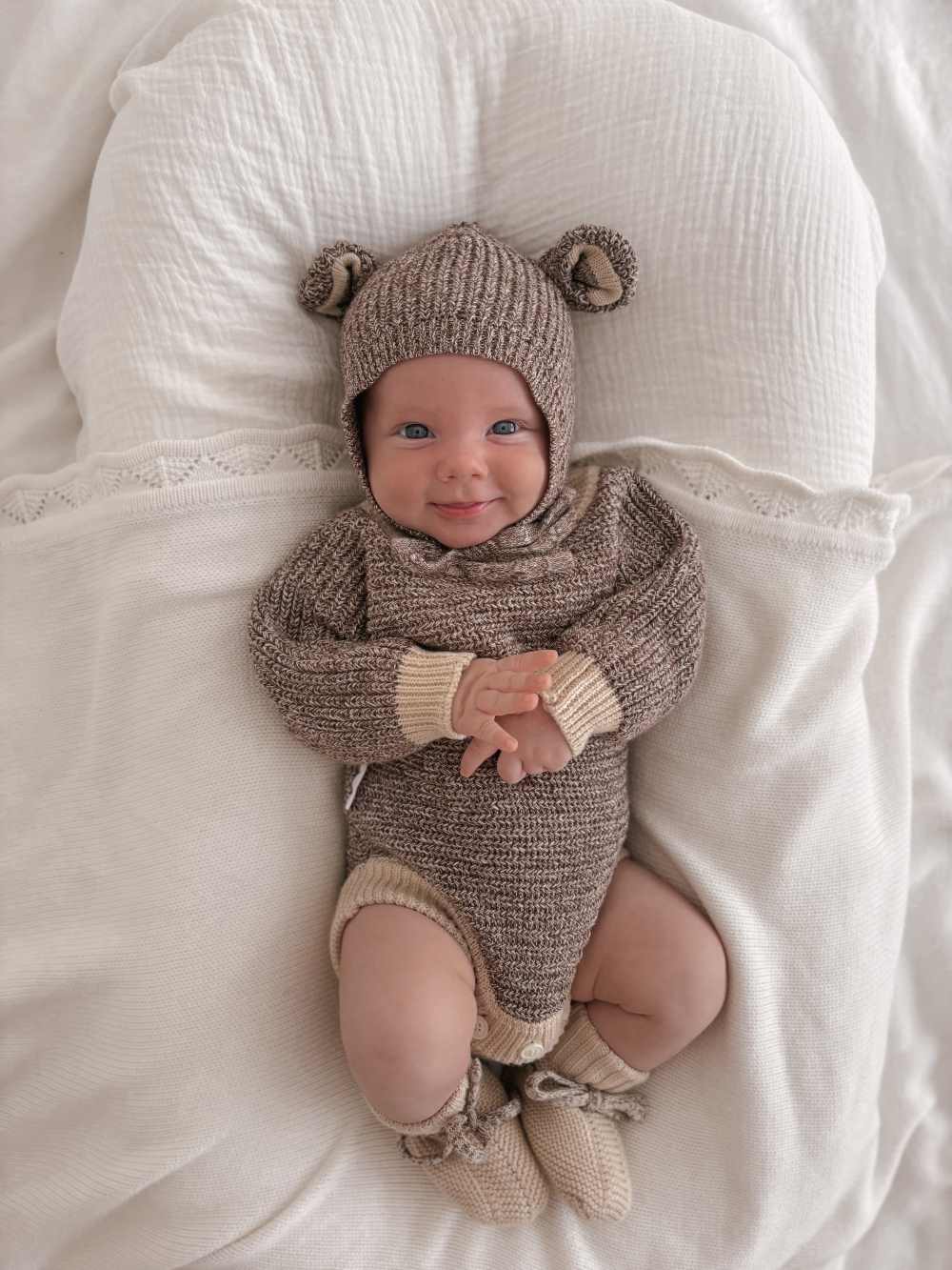 Heirloom Romper - Milk