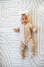 Knit Booties - Honey