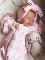 Knit Bow Headband - Flutter