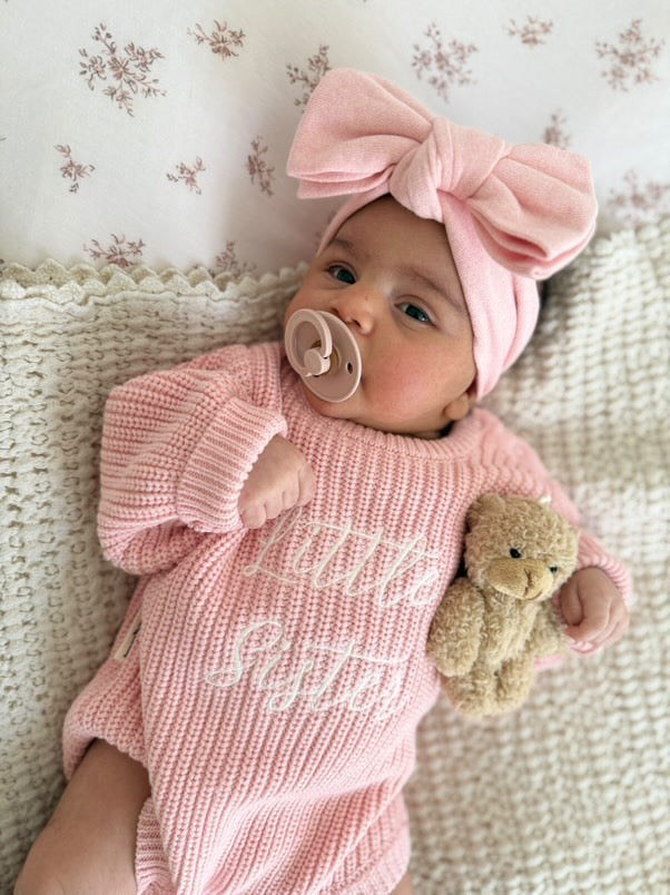 Knit Bow Headband - Prima