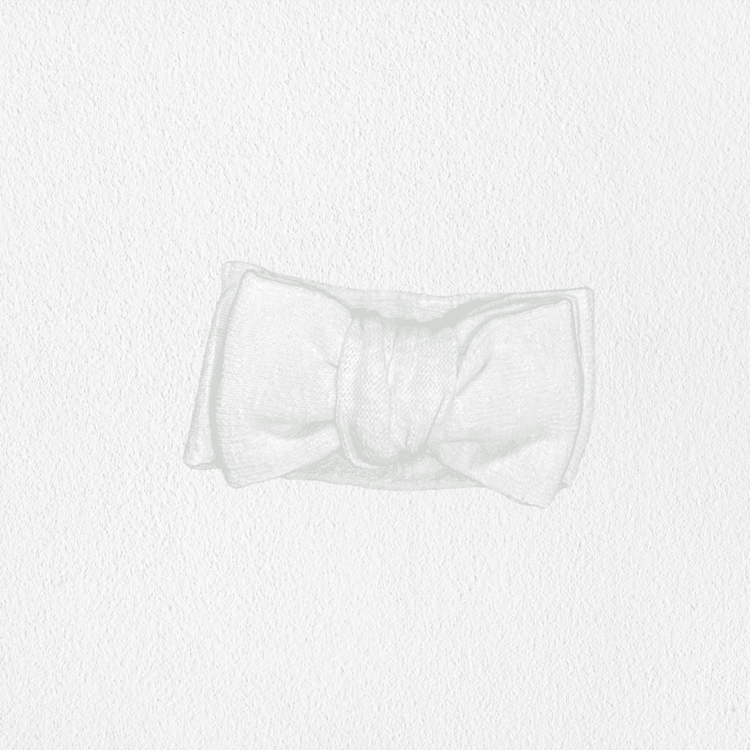 Knit Bow Headband - Prima