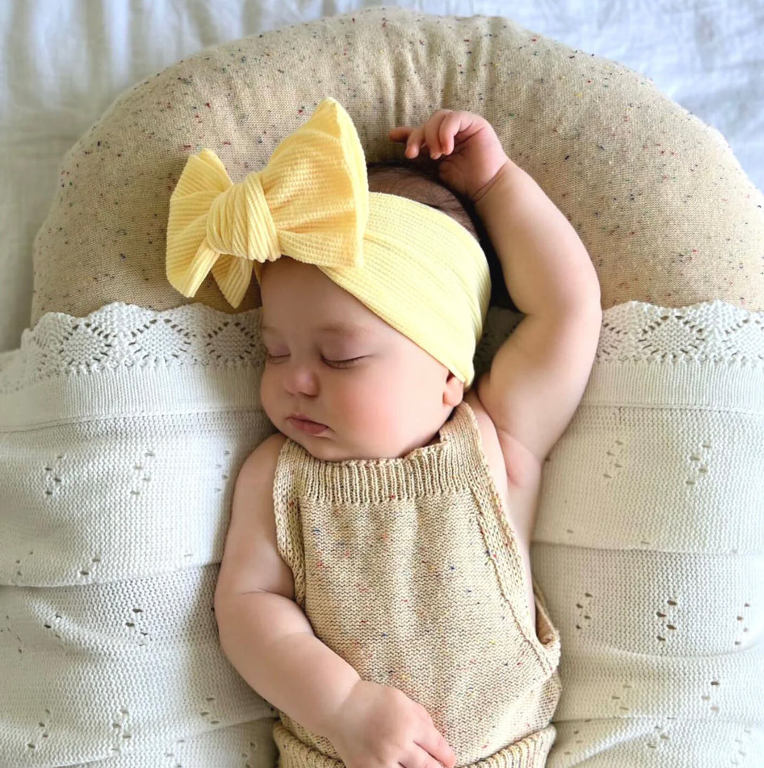 Knitted Top - Oatmeal Speckled