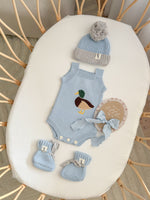 Little Mallard Knit Romper