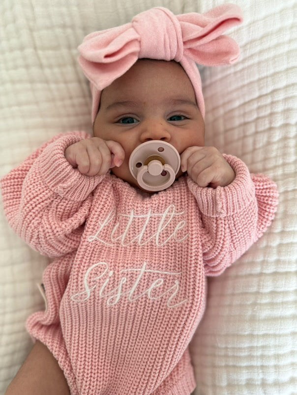Sibling Announcement Romper - Little Brother
