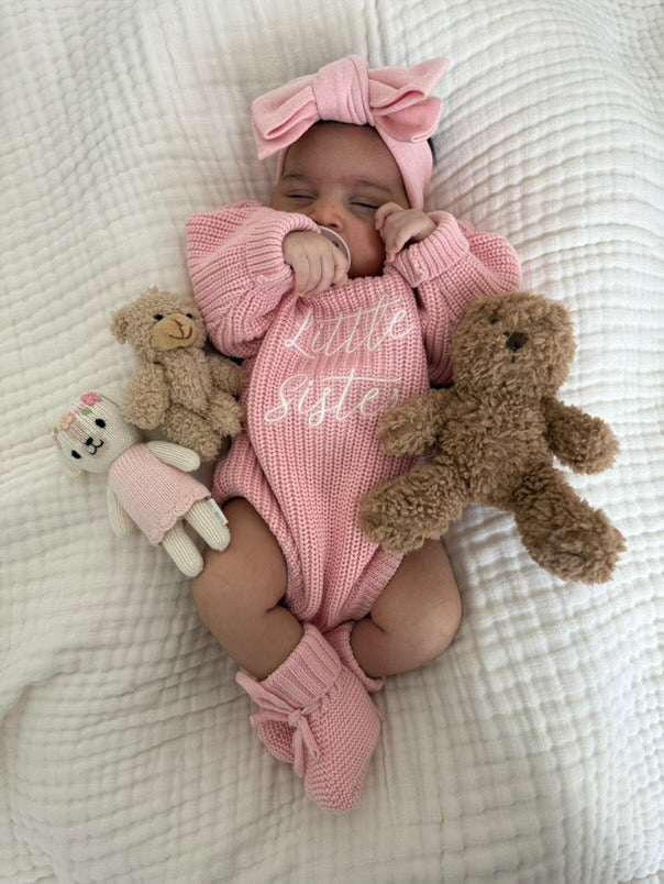 Sibling Announcement Romper - Little Brother
