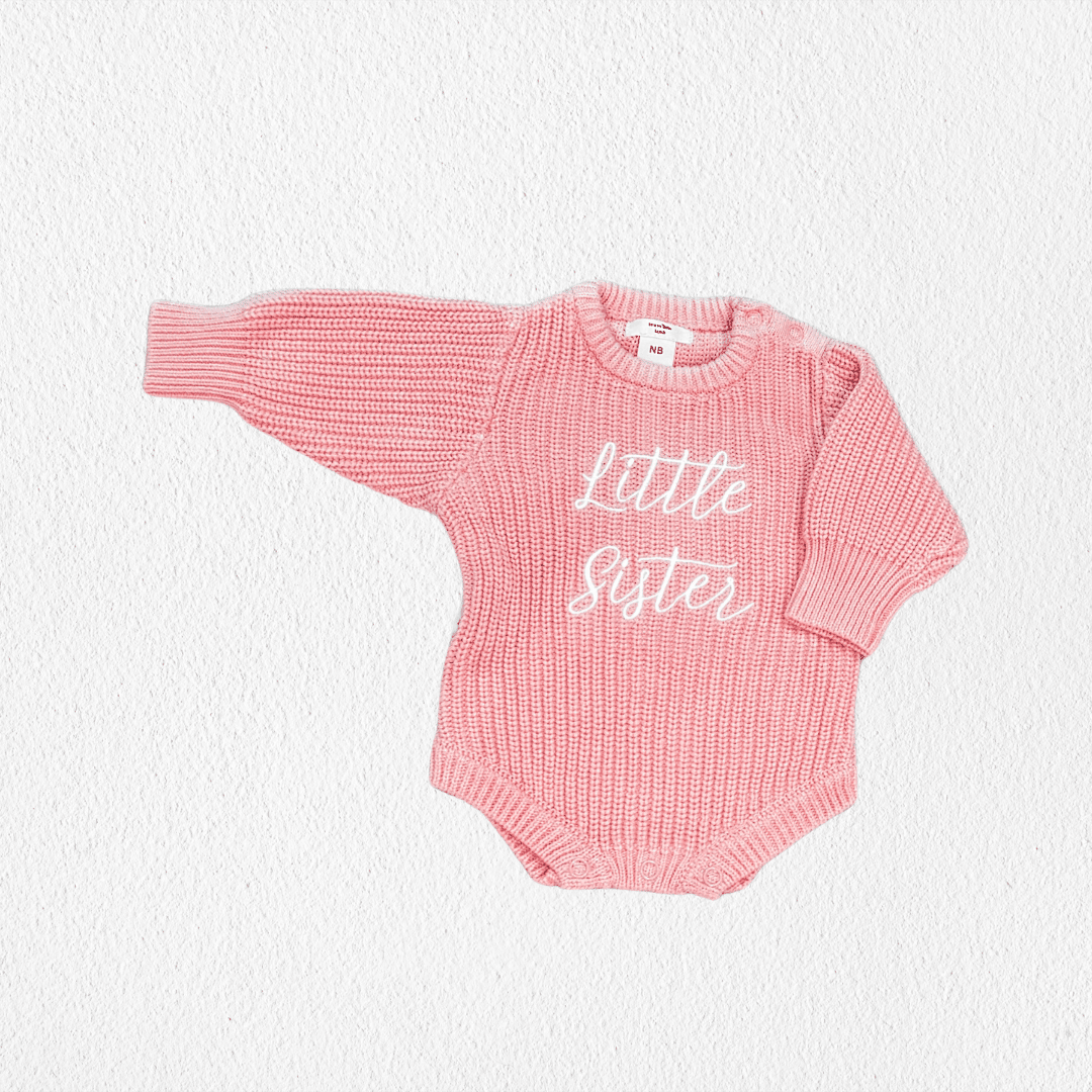 Sibling Announcement Romper - Little Brother