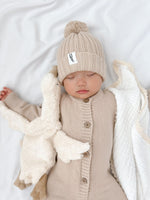 Luxe Knit Beanie - Speckled Dalmatian