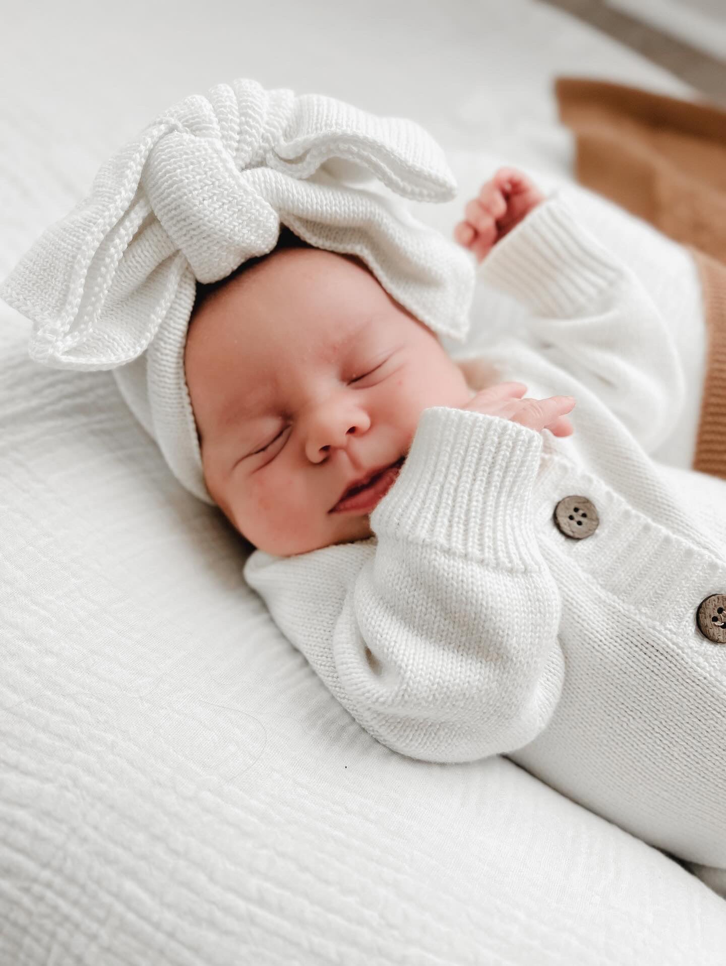 Luxe Knit Headband - Chestnut