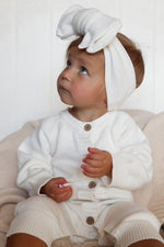 Luxe Knit Headband - Ivory
