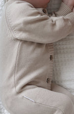 Luxe Knitted Romper - Ivory