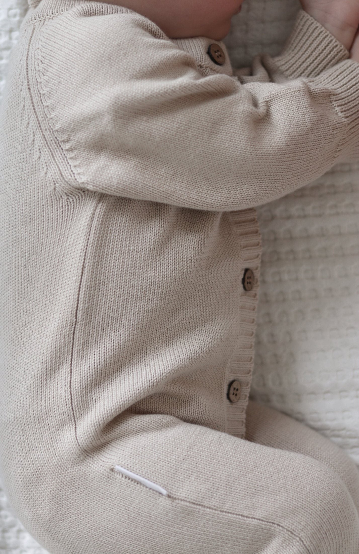 Luxe Knitted Romper - Ivory