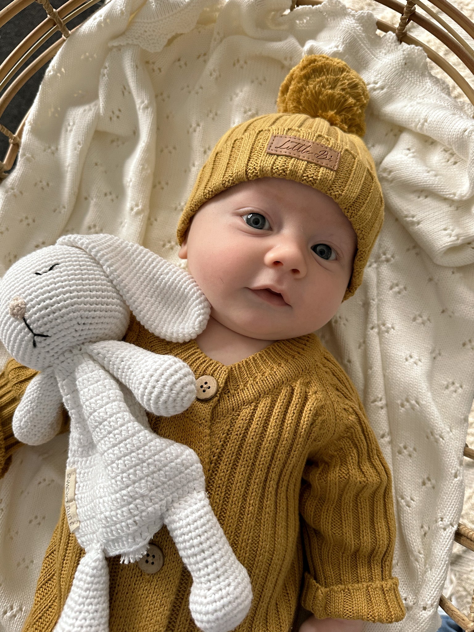 Ribbed Beanie - Cotton Candy