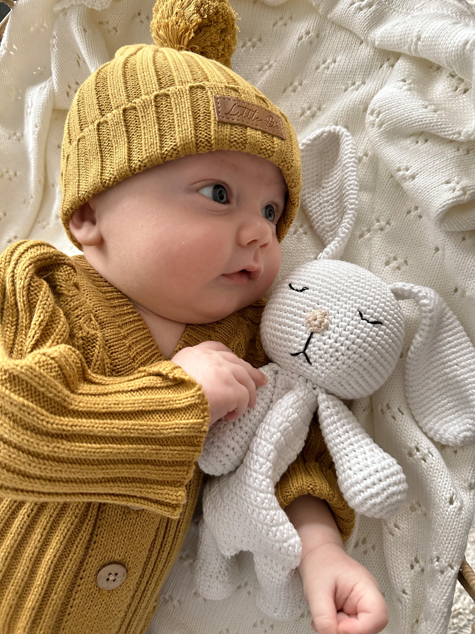 Ribbed Beanie - Cotton Candy