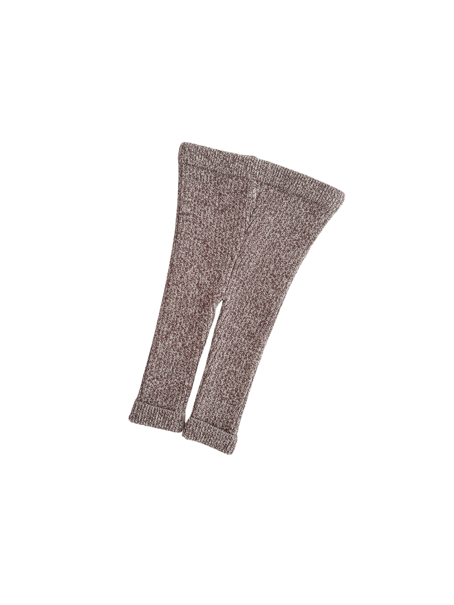 Ribbed Knit Leggings - Oat