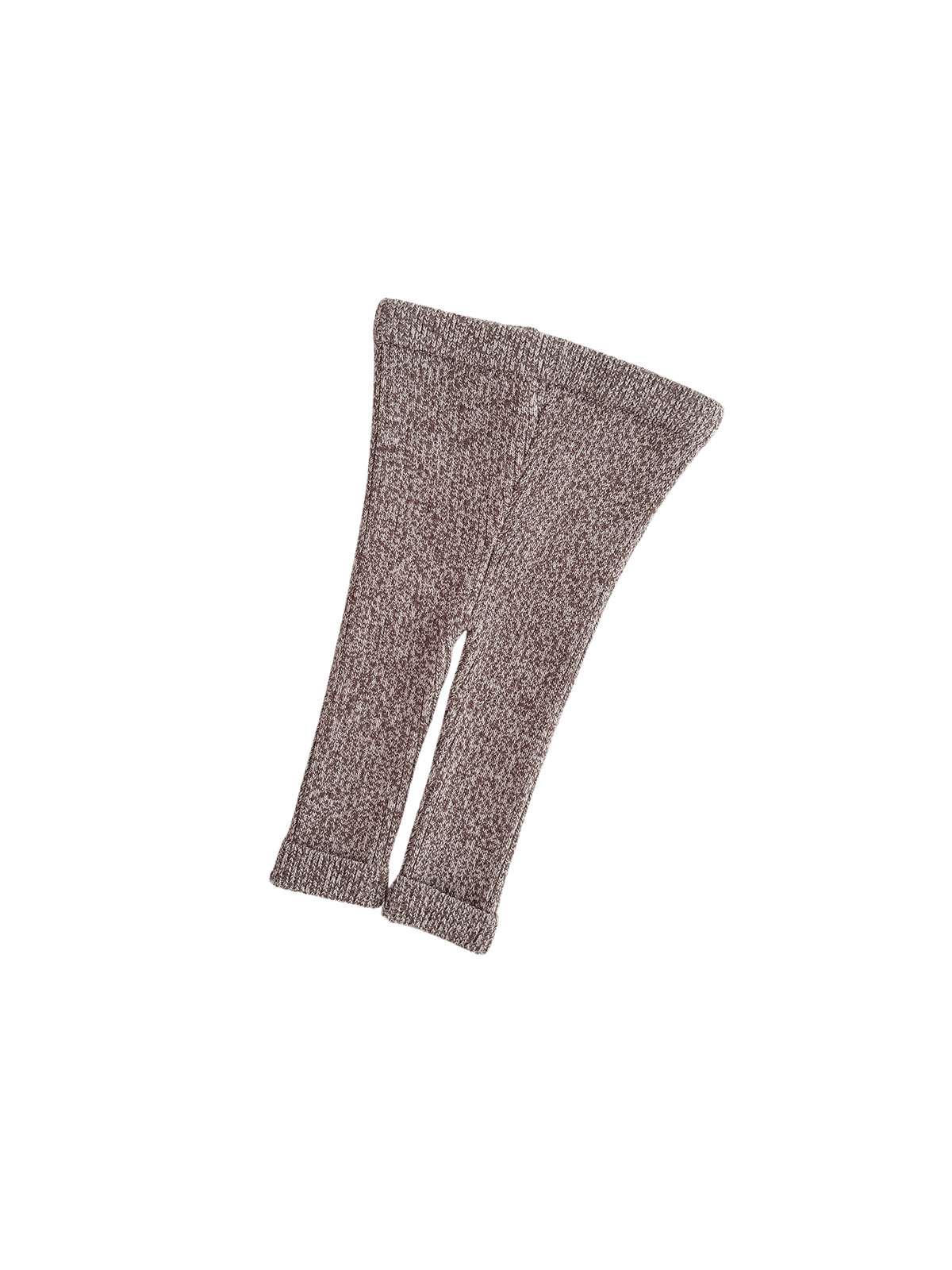 Ribbed Knit Leggings - Oat