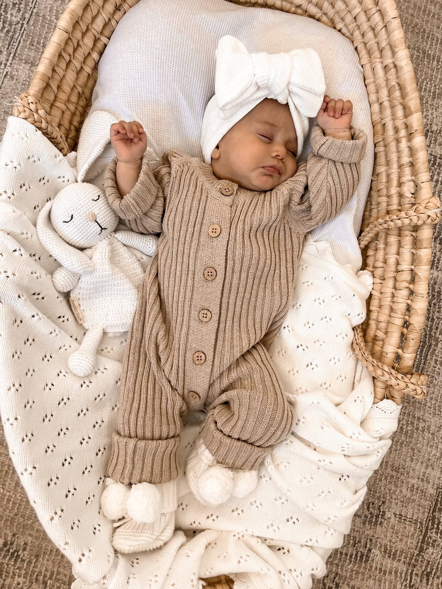Ribbed Romper - Oak