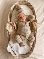 Ribbed Romper - Oak