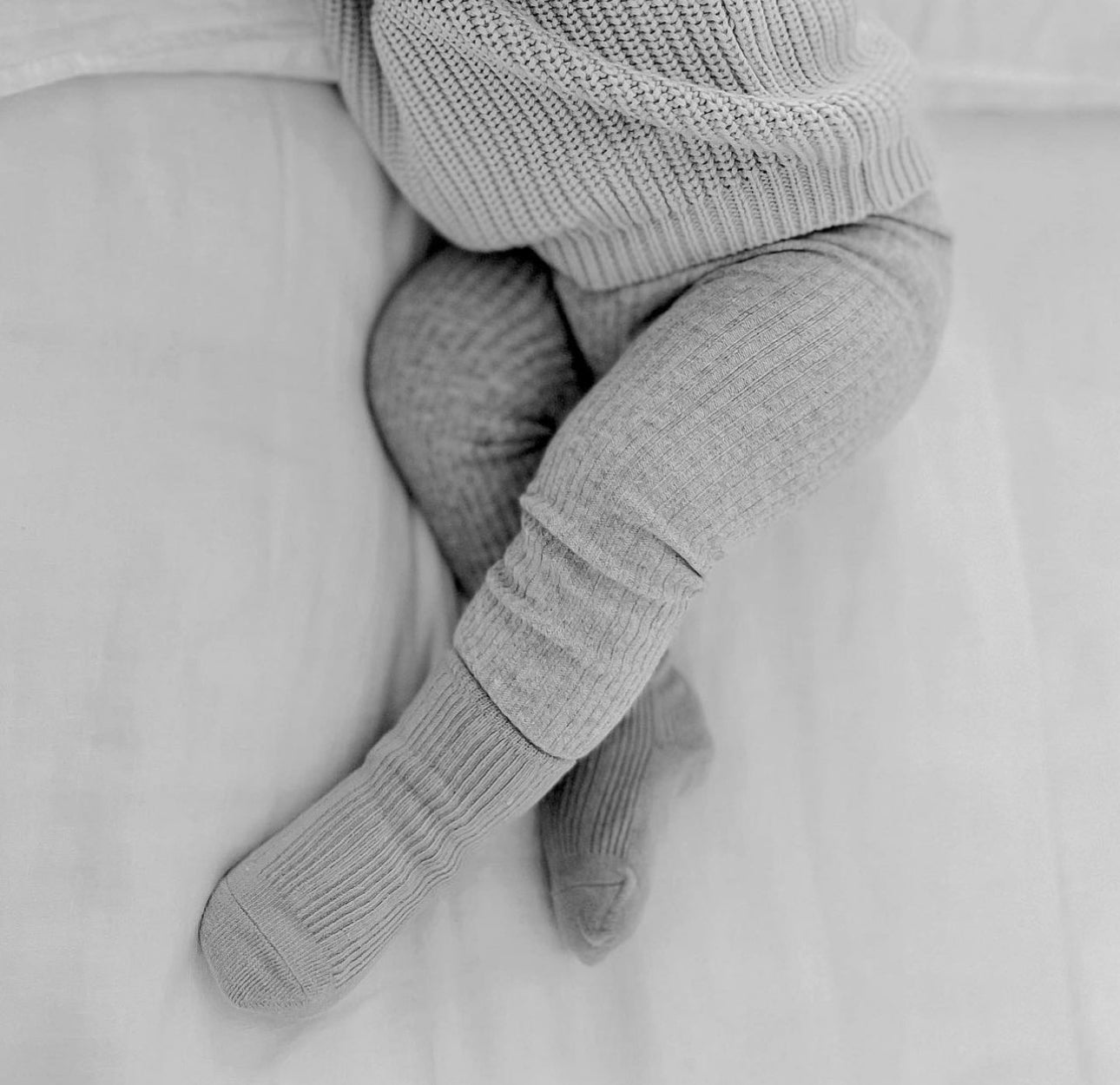 Ribbed Socks Set - Cloud Tones