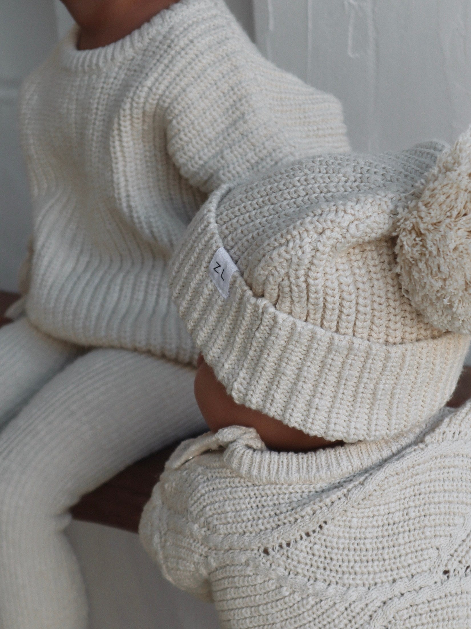 Super Chunky Knit Beanie - Sprinkle
