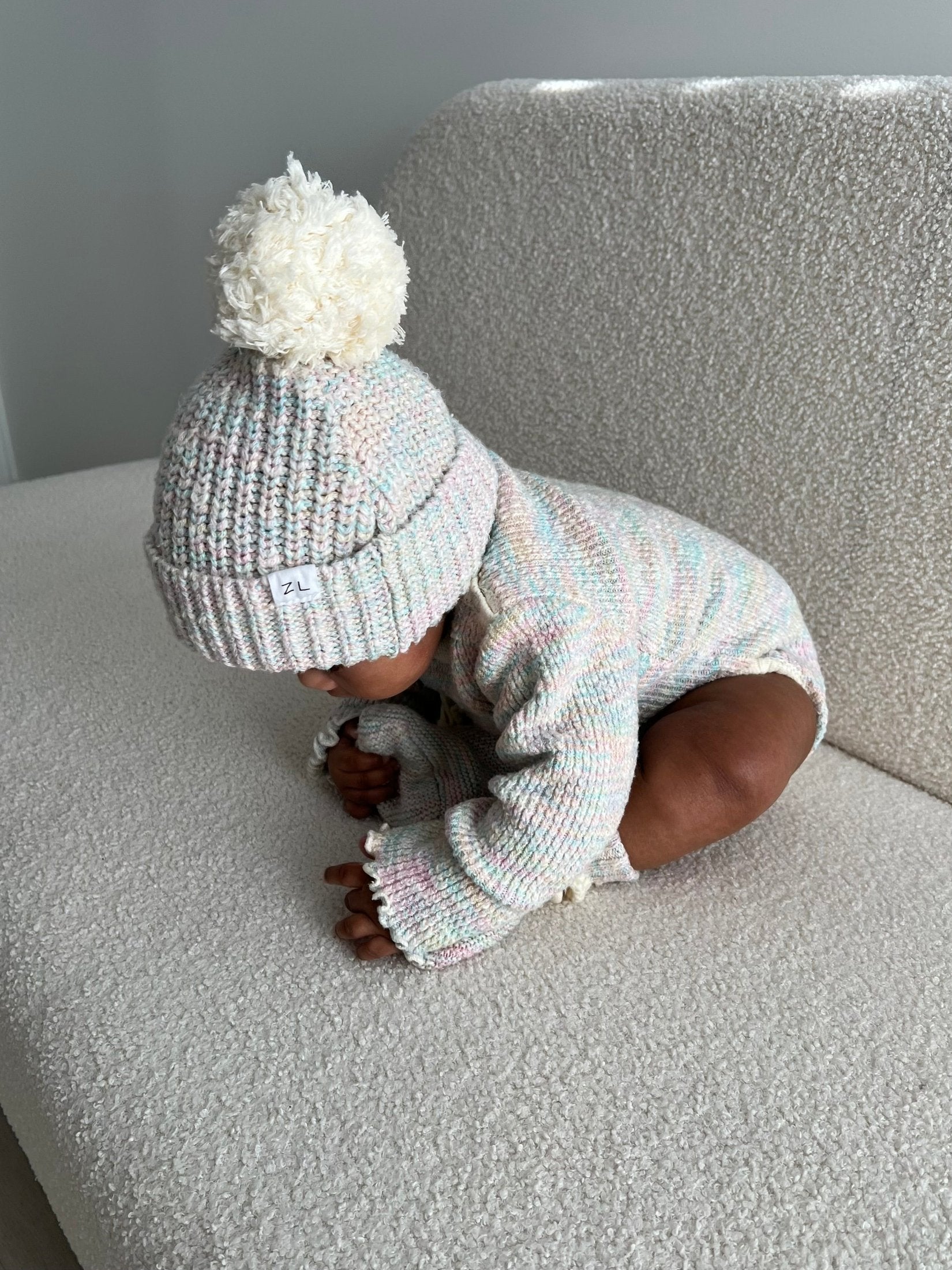 Super Chunky Knit Beanie - Oat