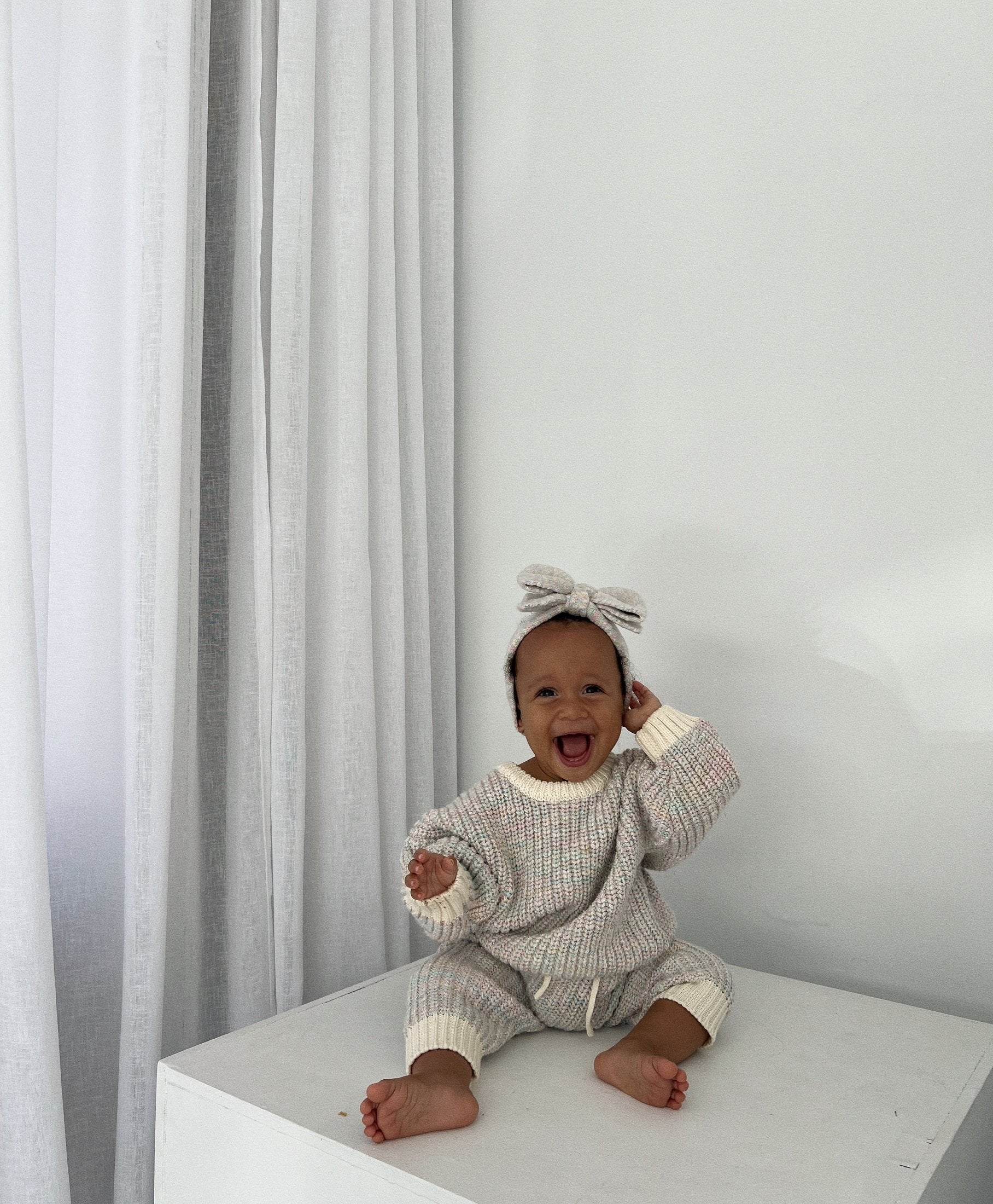 Chunky Knit Sweater - Brownie
