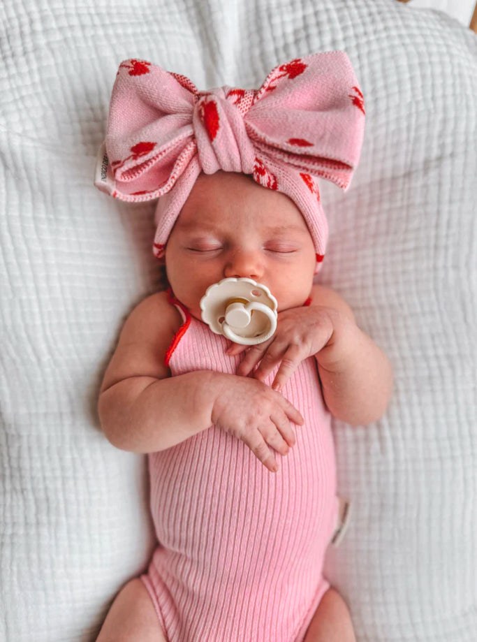 Sweet Cherry Knit Headband