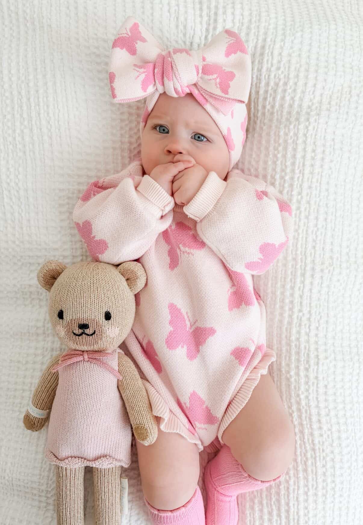 Knit Bow Headband - Prima