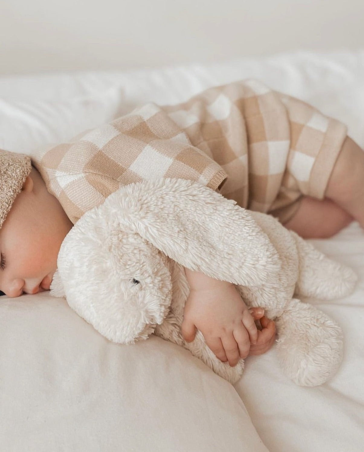 Beige Gingham Summer Set | Drew