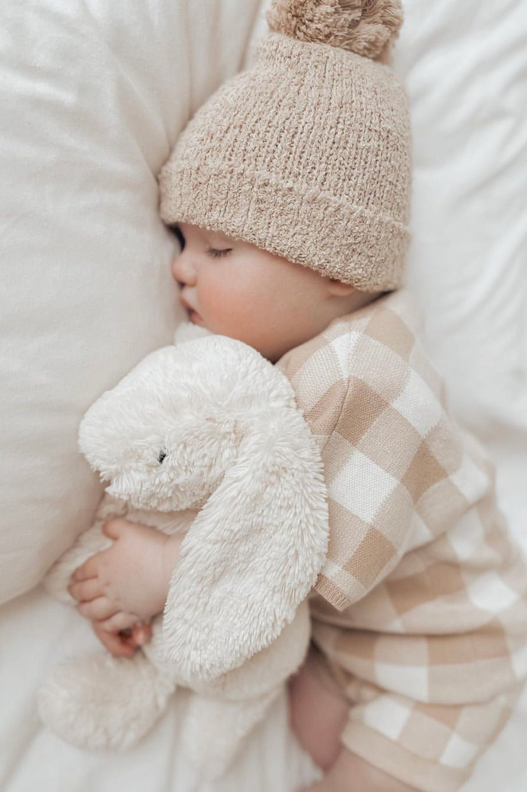 Beige Gingham Summer Set | Drew