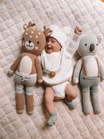 Chunky Ribbed Sweater + Beanie Set