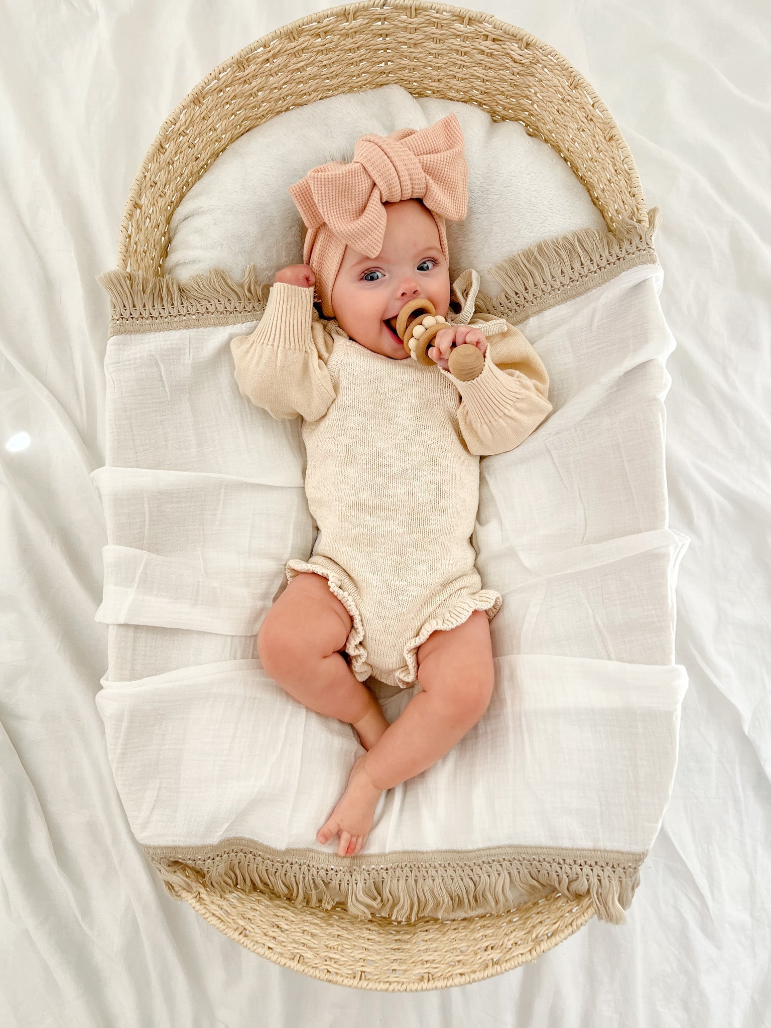 Frill Knit Bodysuit | Honey