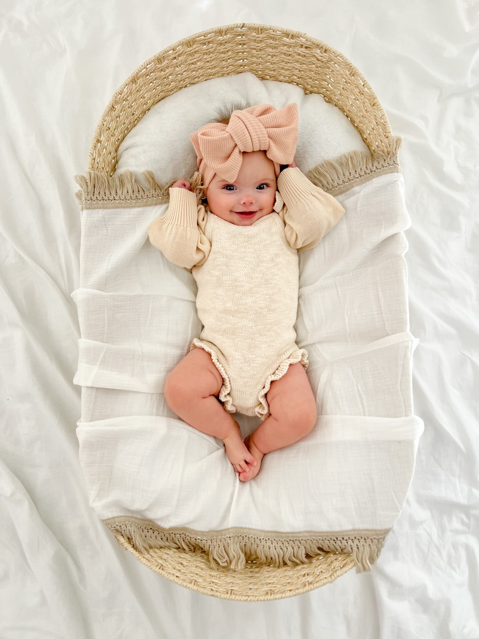 Frill Knit Bodysuit | Honey